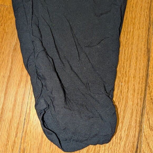 Material Girl Size XL Black High Waist Harem Loose Pants Joggers - Picture 4 of 7